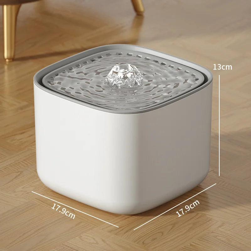Ultimate 3L Cat Water Fountain – Quiet, USB-Powered, Large Capacity Filtered Water Dispenser for Happy Hydrated Cats!