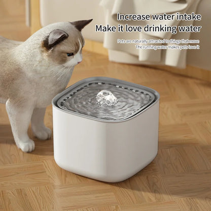 Ultimate 3L Cat Water Fountain – Quiet, USB-Powered, Large Capacity Filtered Water Dispenser for Happy Hydrated Cats!