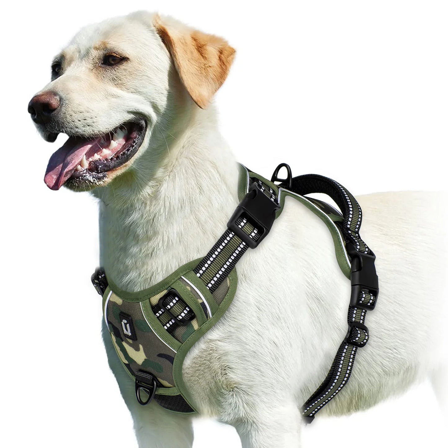 Ultimate No Pull Dog Harness - Adjustable Soft Padded Vest with Easy Control Handle for Comfort and Safety
