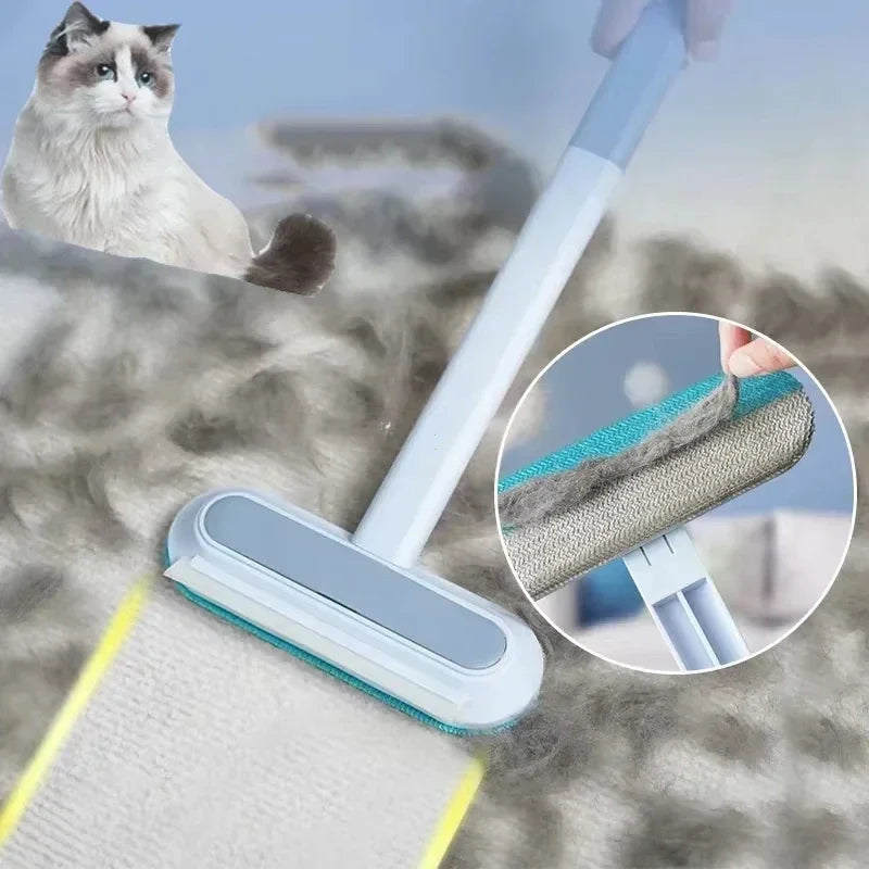 Ultimate Pet Hair Removal Gloves - Reusable Double-Sided Grooming Tool for Effortless Fur Removal from Carpets and Sofas