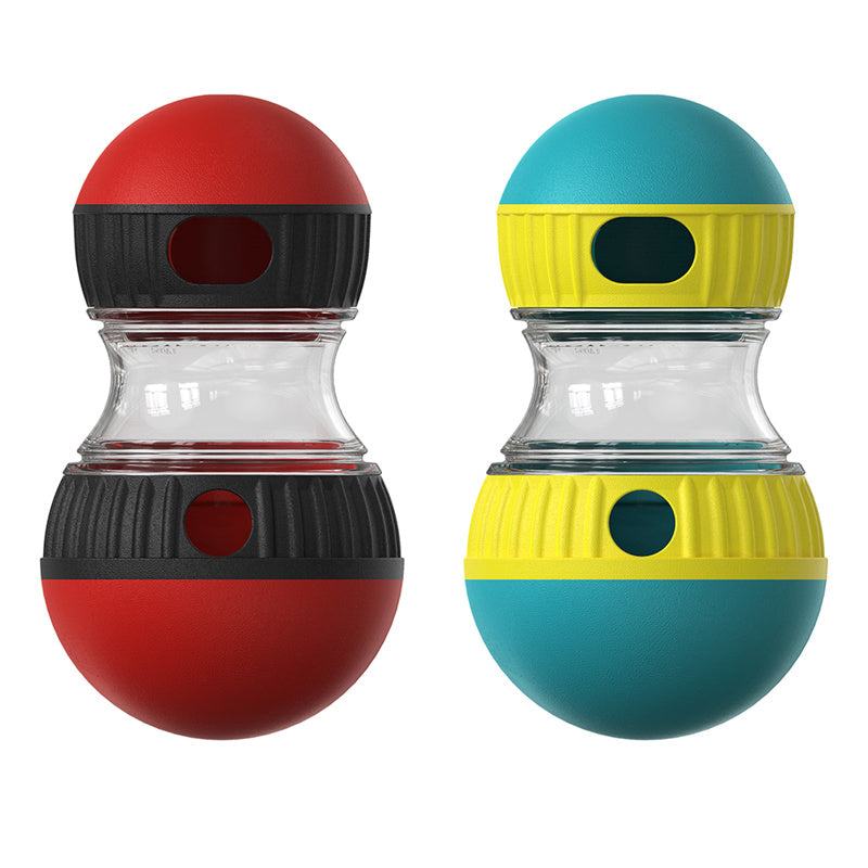 Interactive Food Dispensing Dog Toy Tumbler - Puzzle Ball for Slow Feeding and Stomach Protection, Enhancing Pet Intelligence