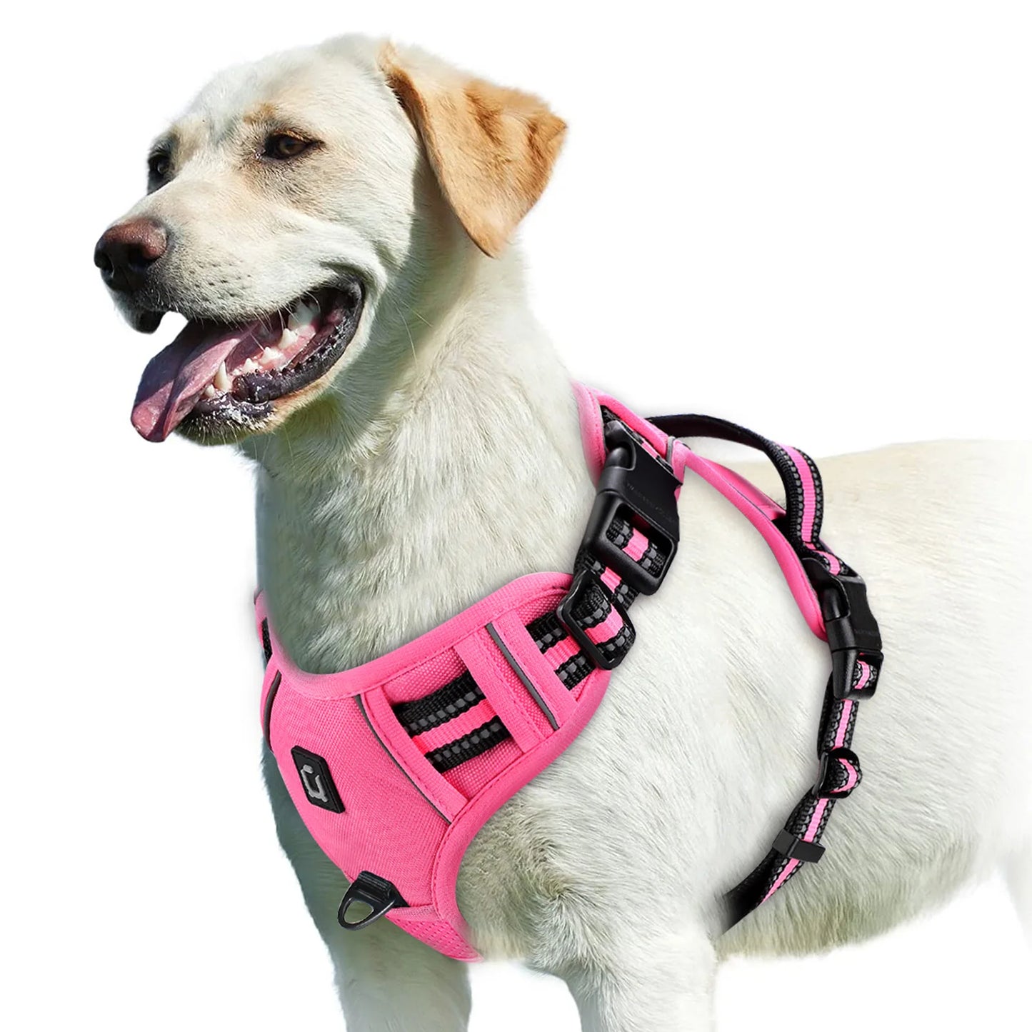 Ultimate No Pull Dog Harness - Adjustable Soft Padded Vest with Easy Control Handle for Comfort and Safety