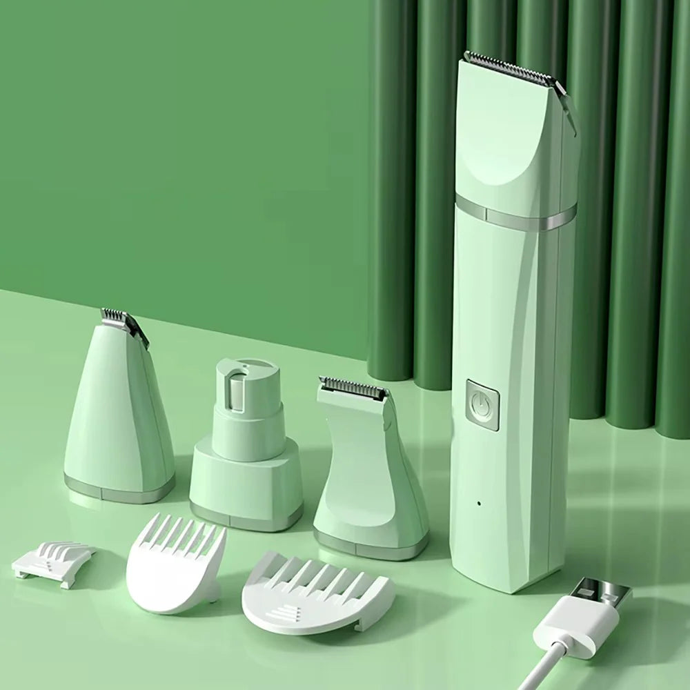 3-in-1 Electric Pet Grooming Kit: Dog Clipper, Cat Nail Grinder, and Hair Trimmer