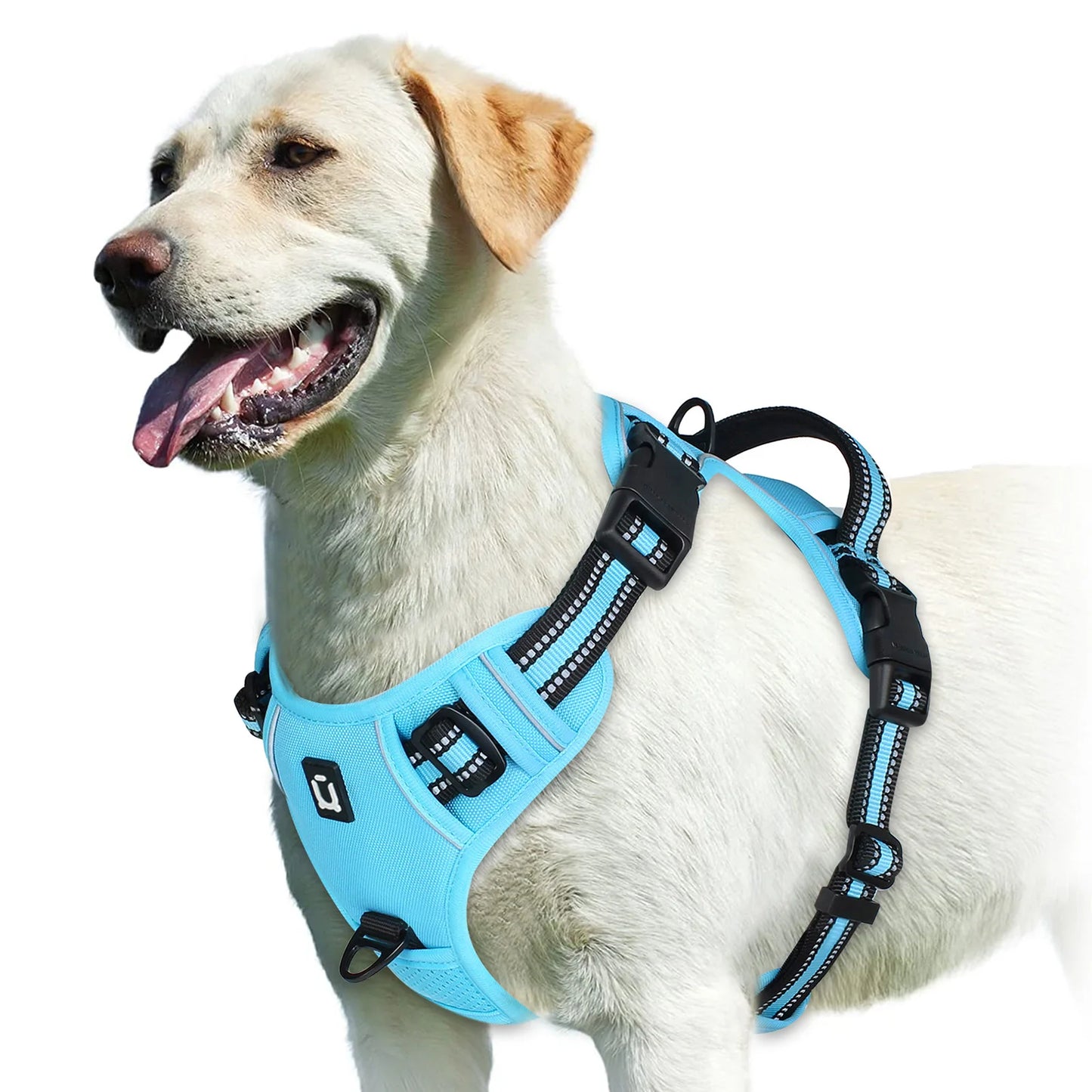 Ultimate No Pull Dog Harness - Adjustable Soft Padded Vest with Easy Control Handle for Comfort and Safety