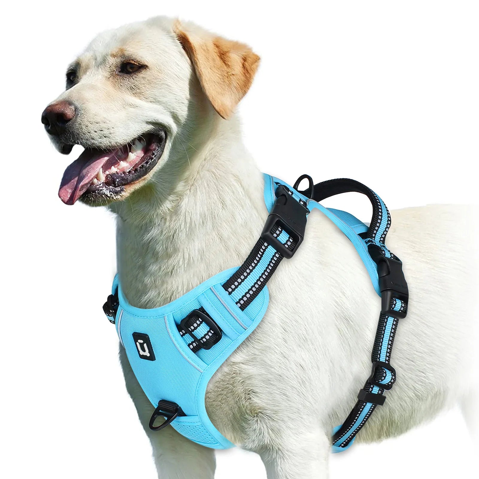 Ultimate No Pull Dog Harness - Adjustable Soft Padded Vest with Easy Control Handle for Comfort and Safety