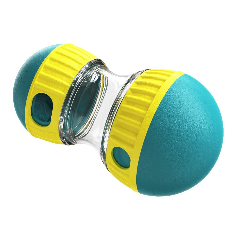 Interactive Food Dispensing Dog Toy Tumbler - Puzzle Ball for Slow Feeding and Stomach Protection, Enhancing Pet Intelligence