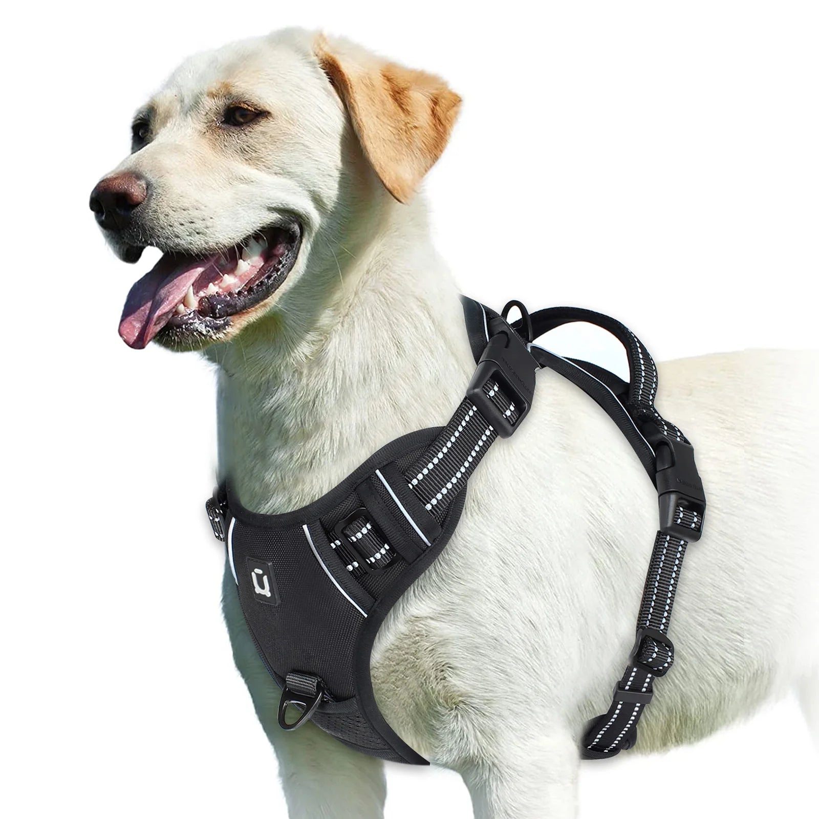 Ultimate No Pull Dog Harness - Adjustable Soft Padded Vest with Easy Control Handle for Comfort and Safety