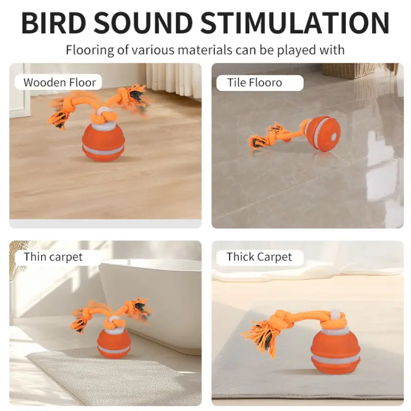 Interactive Smart Rolling Ball Toy for Dogs - Electric Pet Stimulation & Indoor Training, Durable & Bite-Resistant for Ultimate Boredom Relief