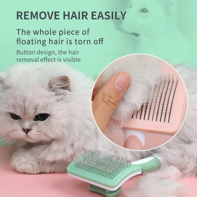 Ultimate 8-Piece Pet Grooming Kit with LED Scissors, Telescopic Comb, Slicker Brush, Nail Clipper & More - Essential Tools for Effortless Grooming & Care!