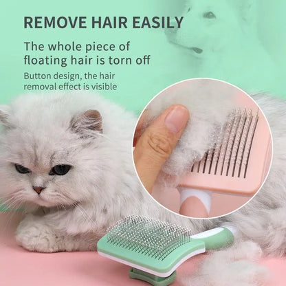Ultimate 8-Piece Pet Grooming Kit with LED Scissors, Telescopic Comb, Slicker Brush, Nail Clipper & More - Essential Tools for Effortless Grooming & Care!
