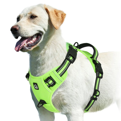 Ultimate No Pull Dog Harness - Adjustable Soft Padded Vest with Easy Control Handle for Comfort and Safety