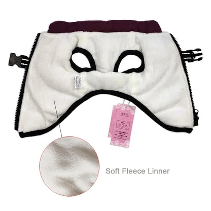 Waterproof Warm Dog Jacket Vest Winter Dog Clothes with Harness French-Bulldog Coat Pet Costume for Small Large Dogs Chihuahua