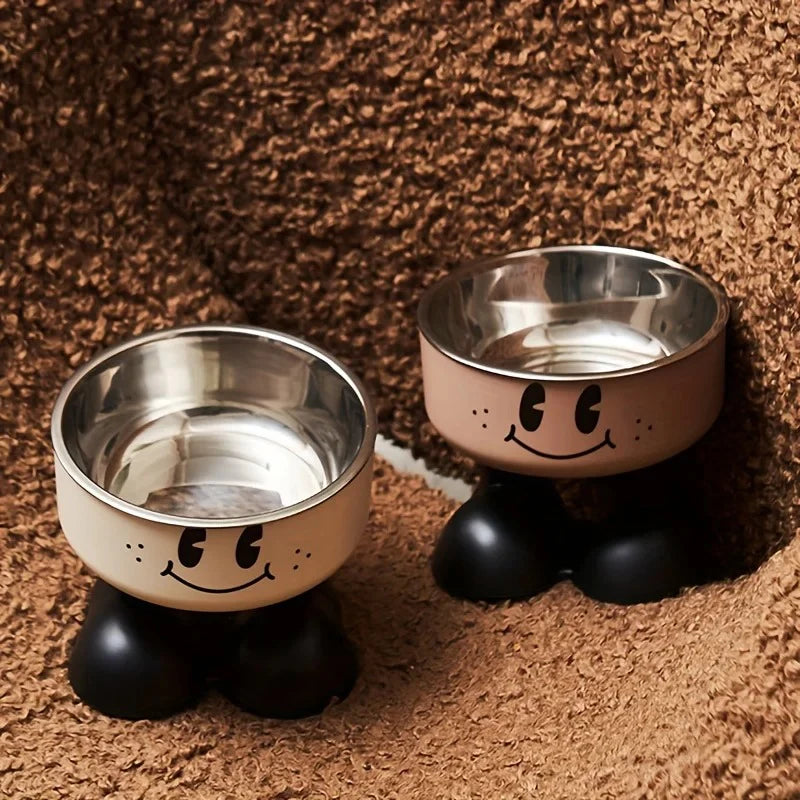Upgrade Your Pet's Dining Experience with Our Stylish Elevated Stainless Steel Bowls – No Spill, Perfect for Dogs & Cats of All Sizes! 🐾🥣