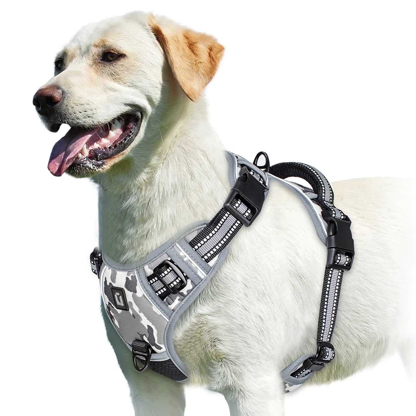 Ultimate No Pull Dog Harness - Adjustable Soft Padded Vest with Easy Control Handle for Comfort and Safety