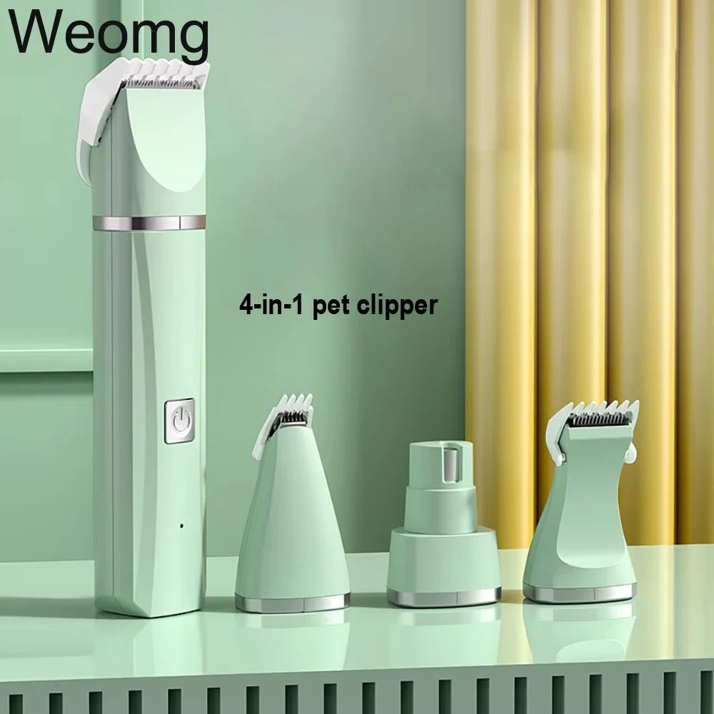 3-in-1 Electric Pet Grooming Kit: Dog Clipper, Cat Nail Grinder, and Hair Trimmer