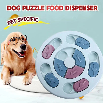 Interactive Pet Toys for Cats and Dogs - Fun Feeding Plates & Slow Food Bowls for Brain Training and Boredom Relief