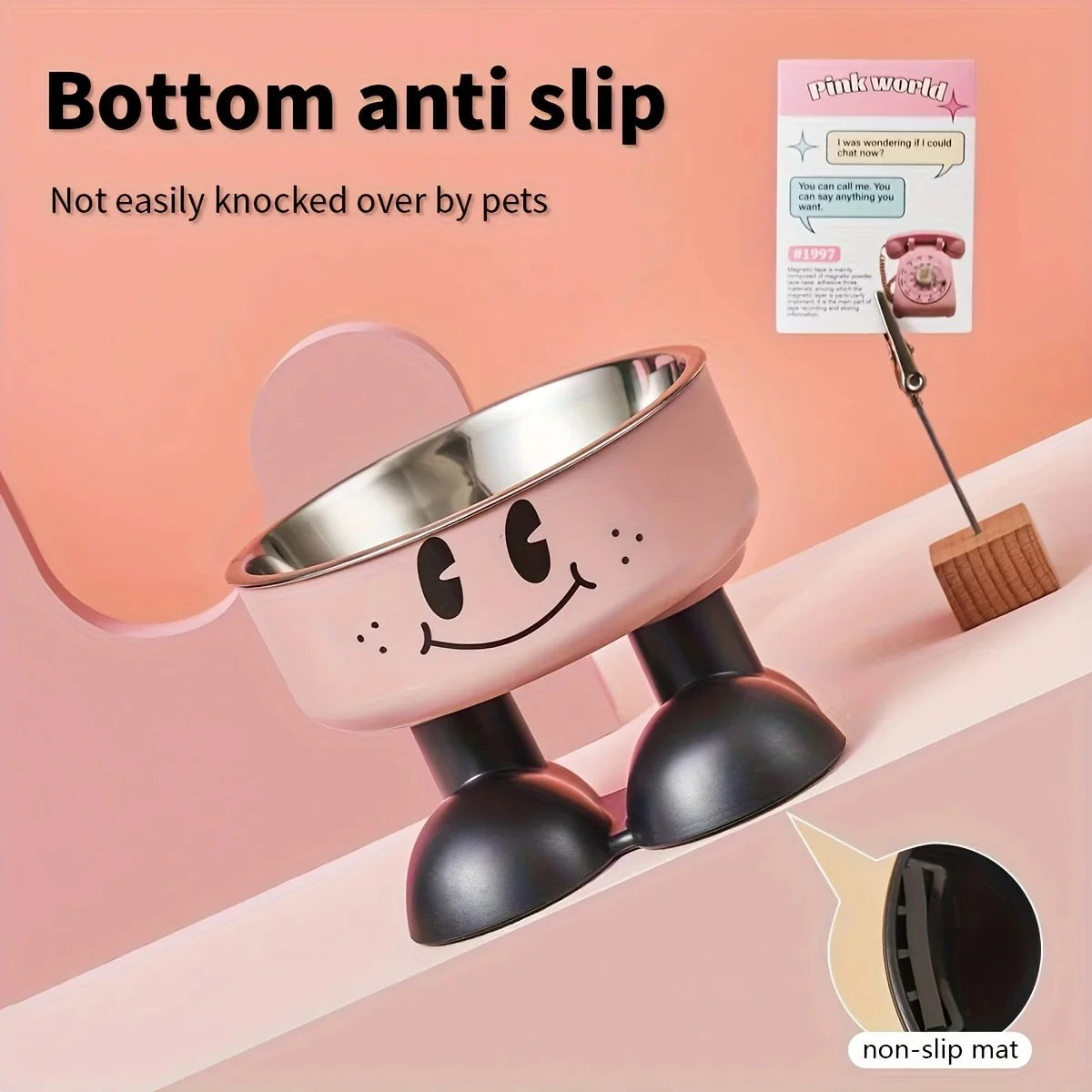 Upgrade Your Pet's Dining Experience with Our Stylish Elevated Stainless Steel Bowls – No Spill, Perfect for Dogs & Cats of All Sizes! 🐾🥣